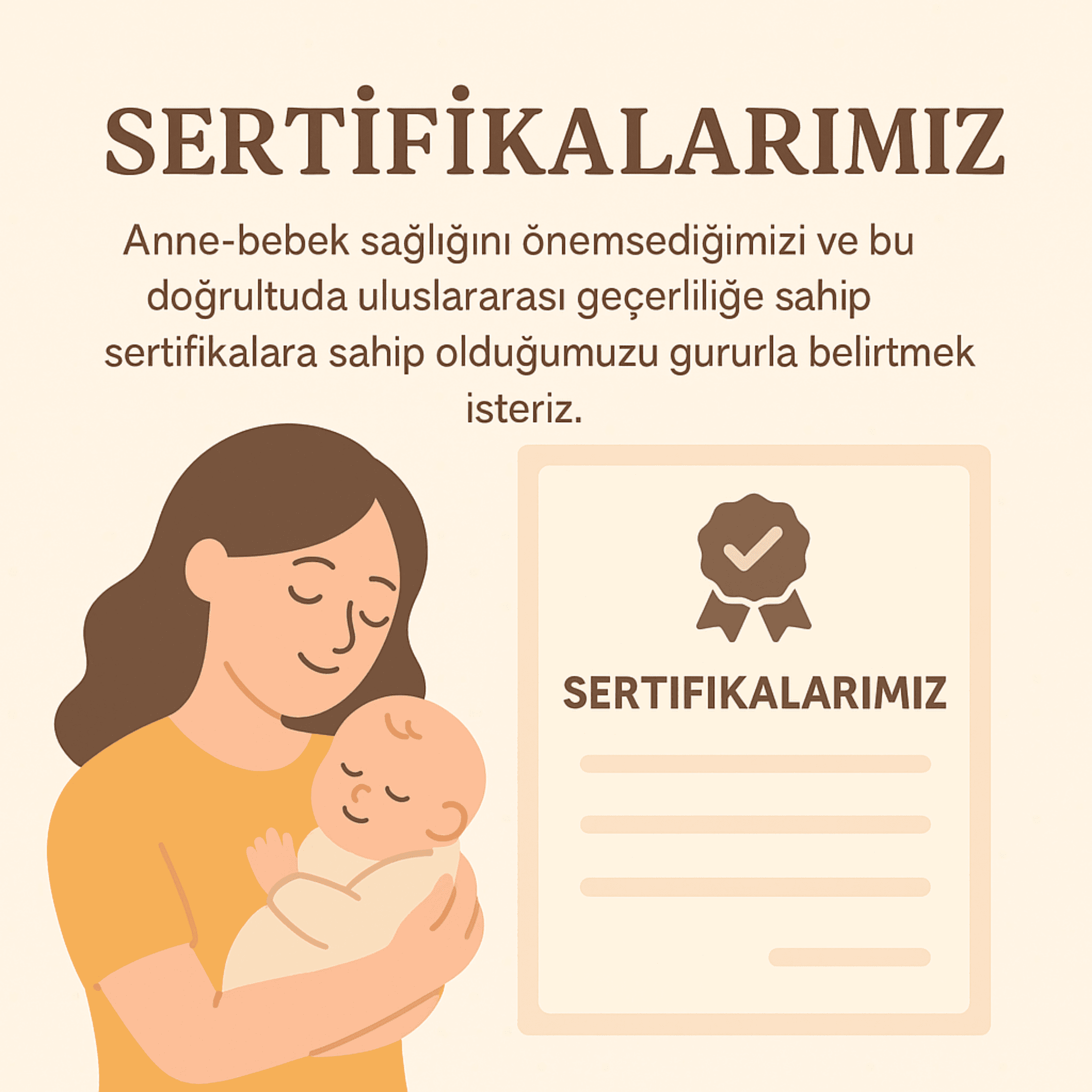 Sertifikalarımız