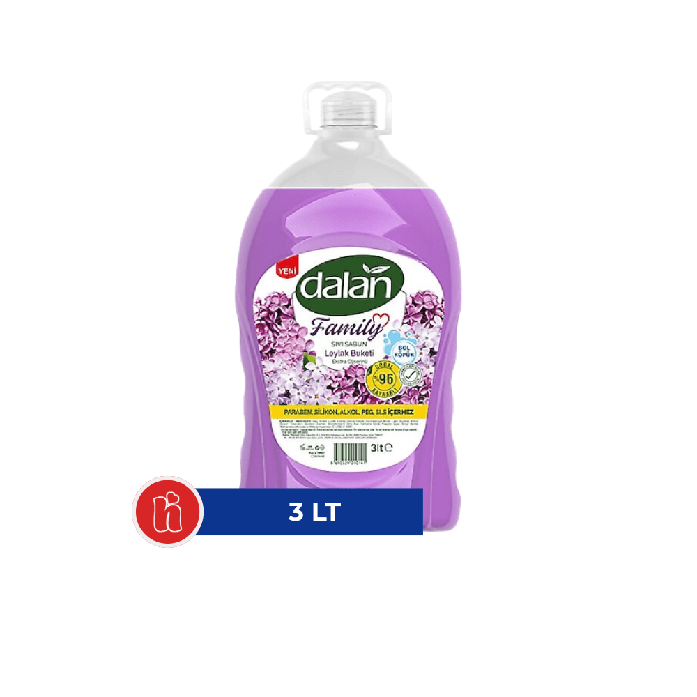 Dalan Family Sıvı Sabun Leylak Buketi - 3 Litre