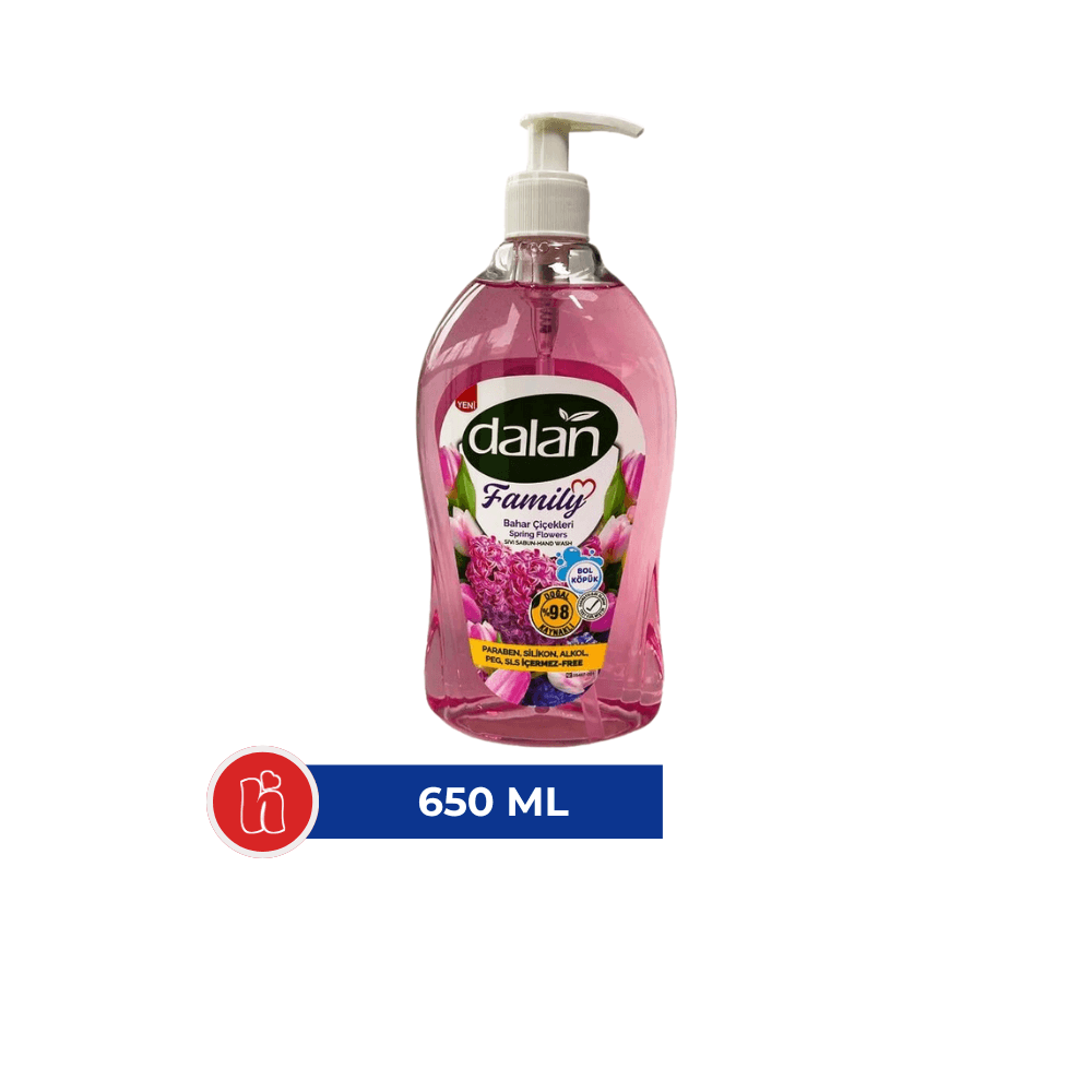 Dalan Family Sıvı Sabun Bahar Çiçekleri - 650 ml