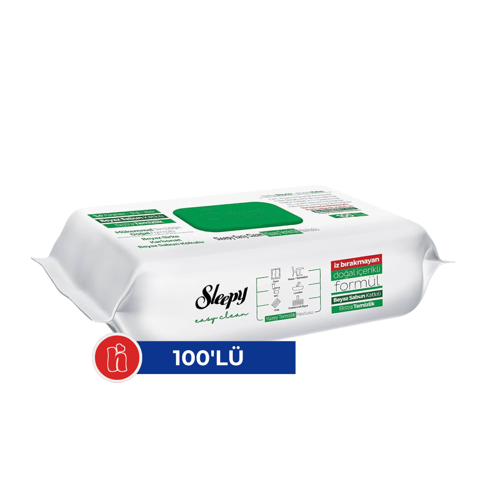 Sleepy Yüzey Temizlik Havlusu 100'lü