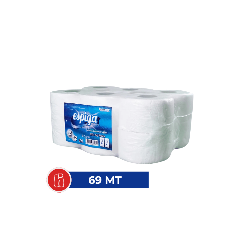 Espiga Mini Jumbo Tuvalet Kağıdı 12’li