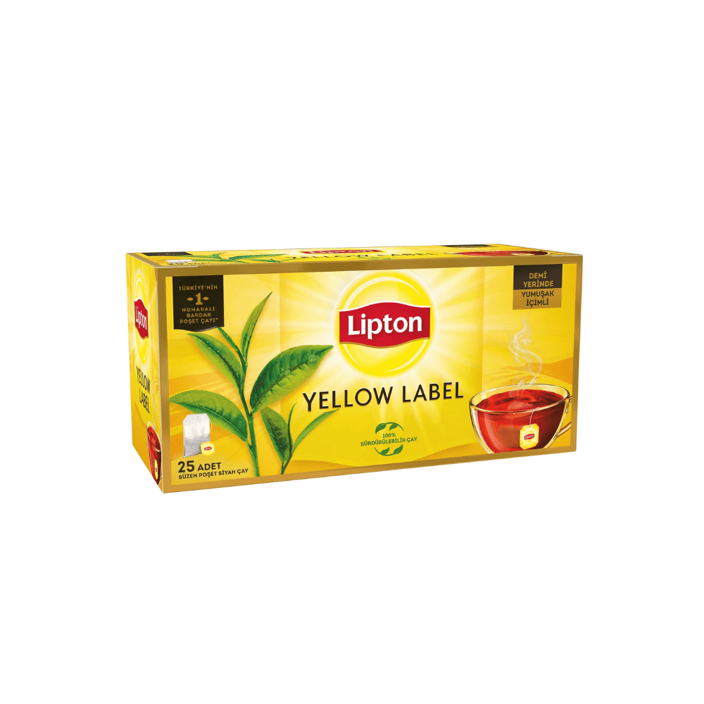 Lipton Yellow Label Bardak Poşet Çay 25'li