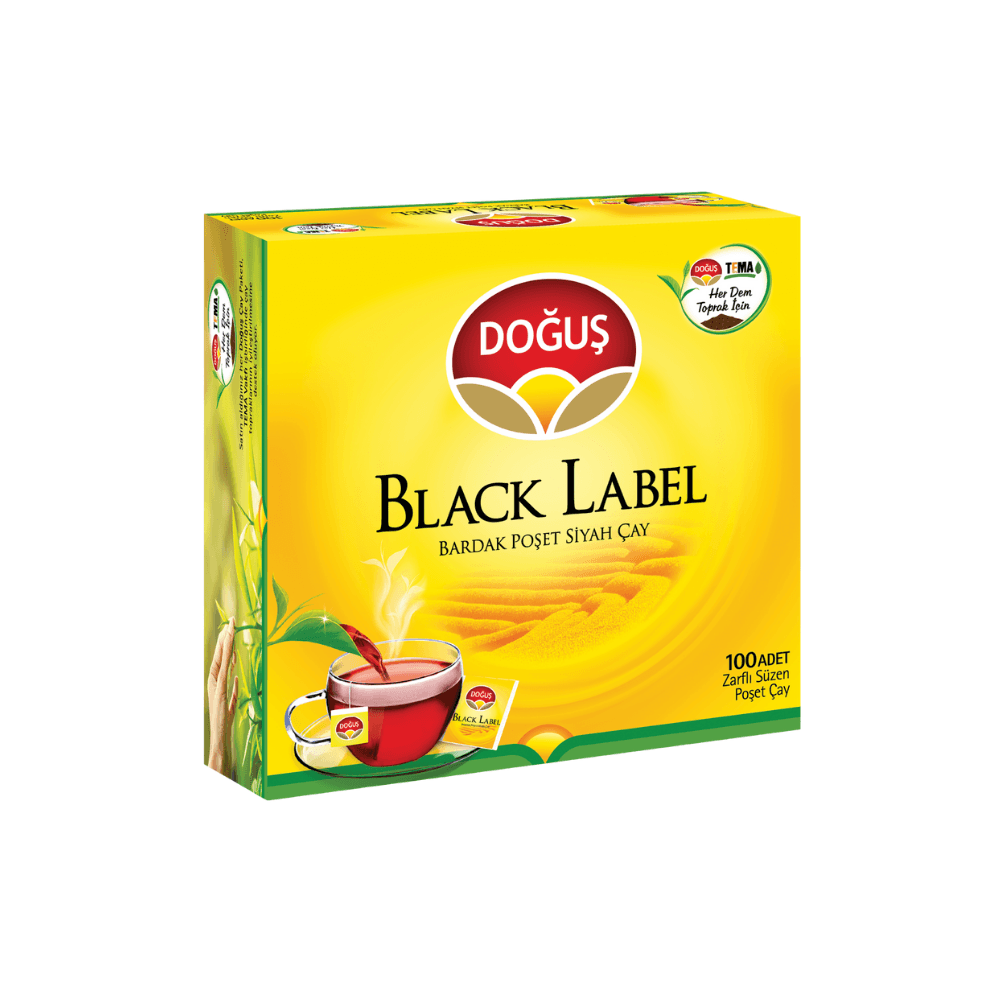 Doğuş Bardak Poşet Çay Black Label 100'lü
