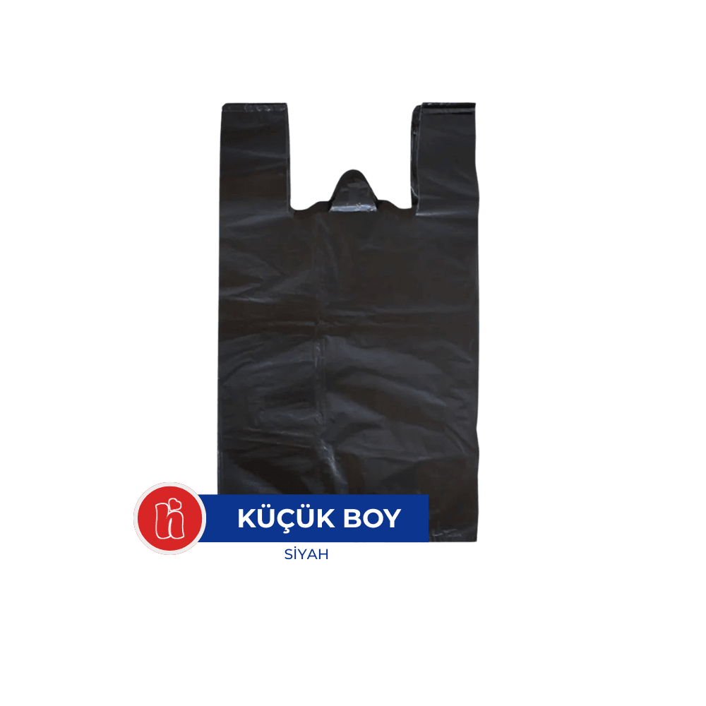 Hışır Poşet Siyah Küçük – 1 Paket