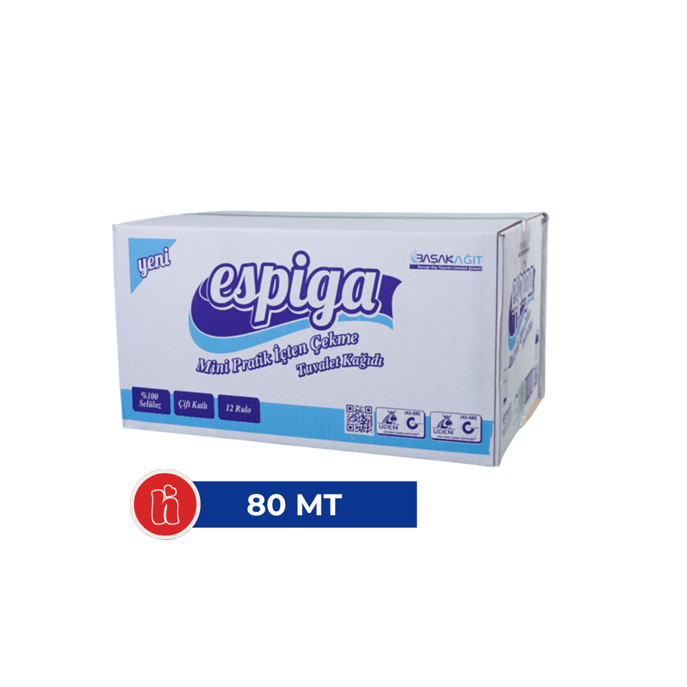 Espiga Mini Pratik Tuvalet Kağıdı 12’li