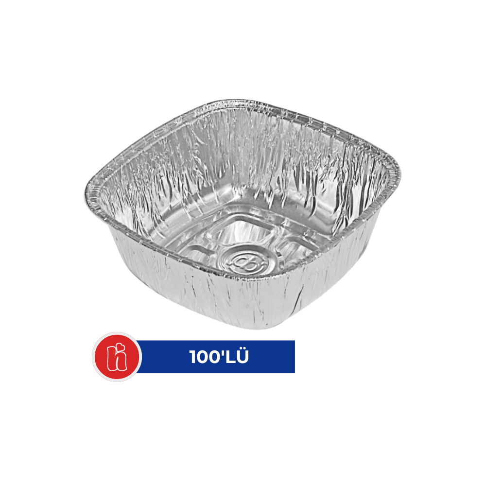 Alüminyum Kap Sup/Sütlaç – 100’lü Paket