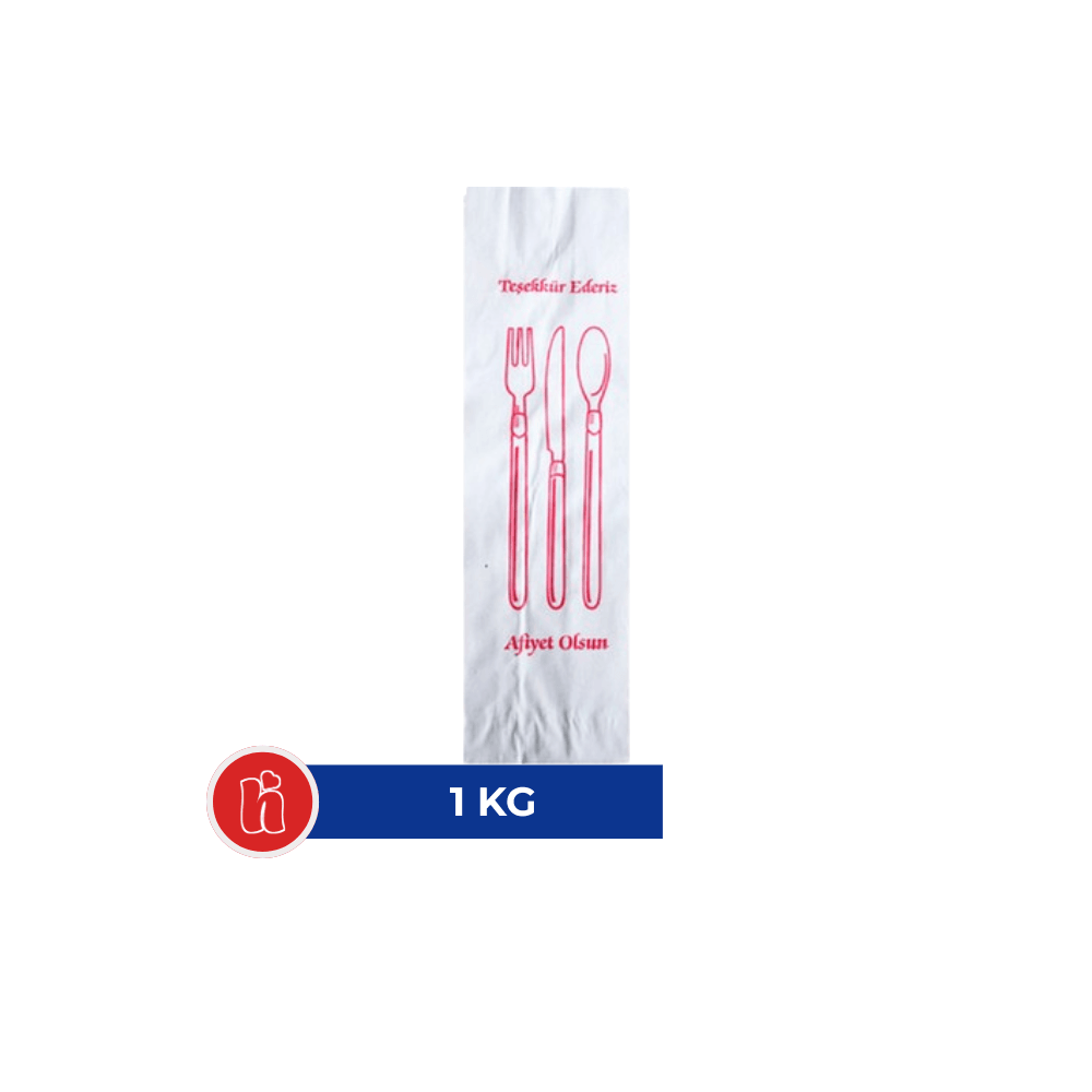 Çatal ve Bıçak İçin Kese Kağıdı 1 kg