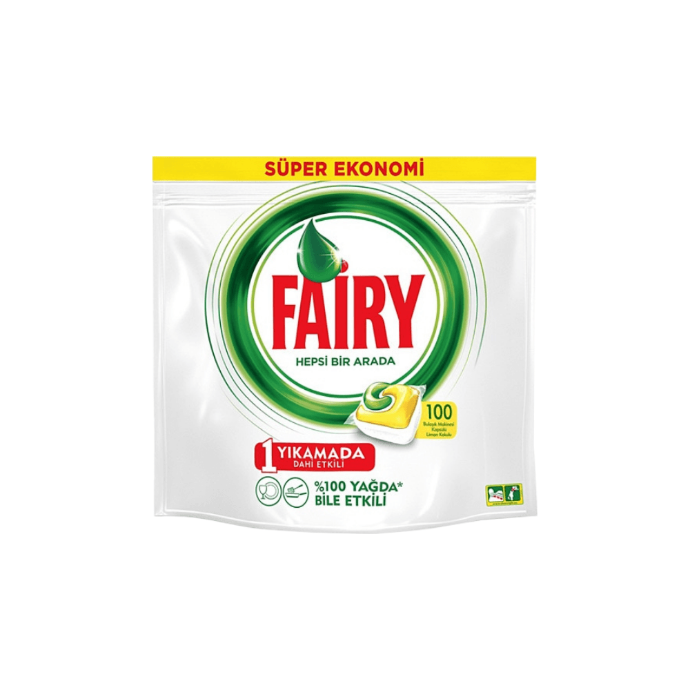 Fairy Hepsi Bir Arada Bulaşık Makinesi Tableti 100'lü