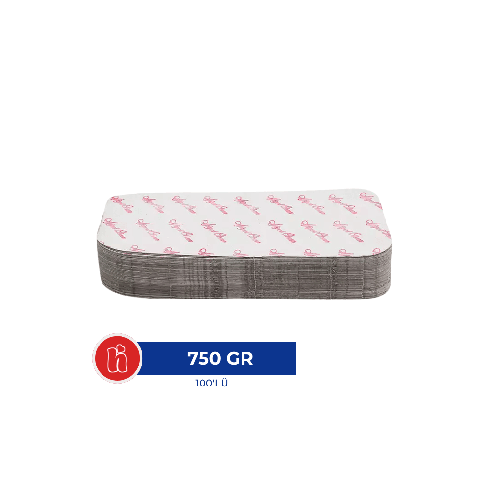 Alüminyum Kapak 750 gr – 100'lü Paket