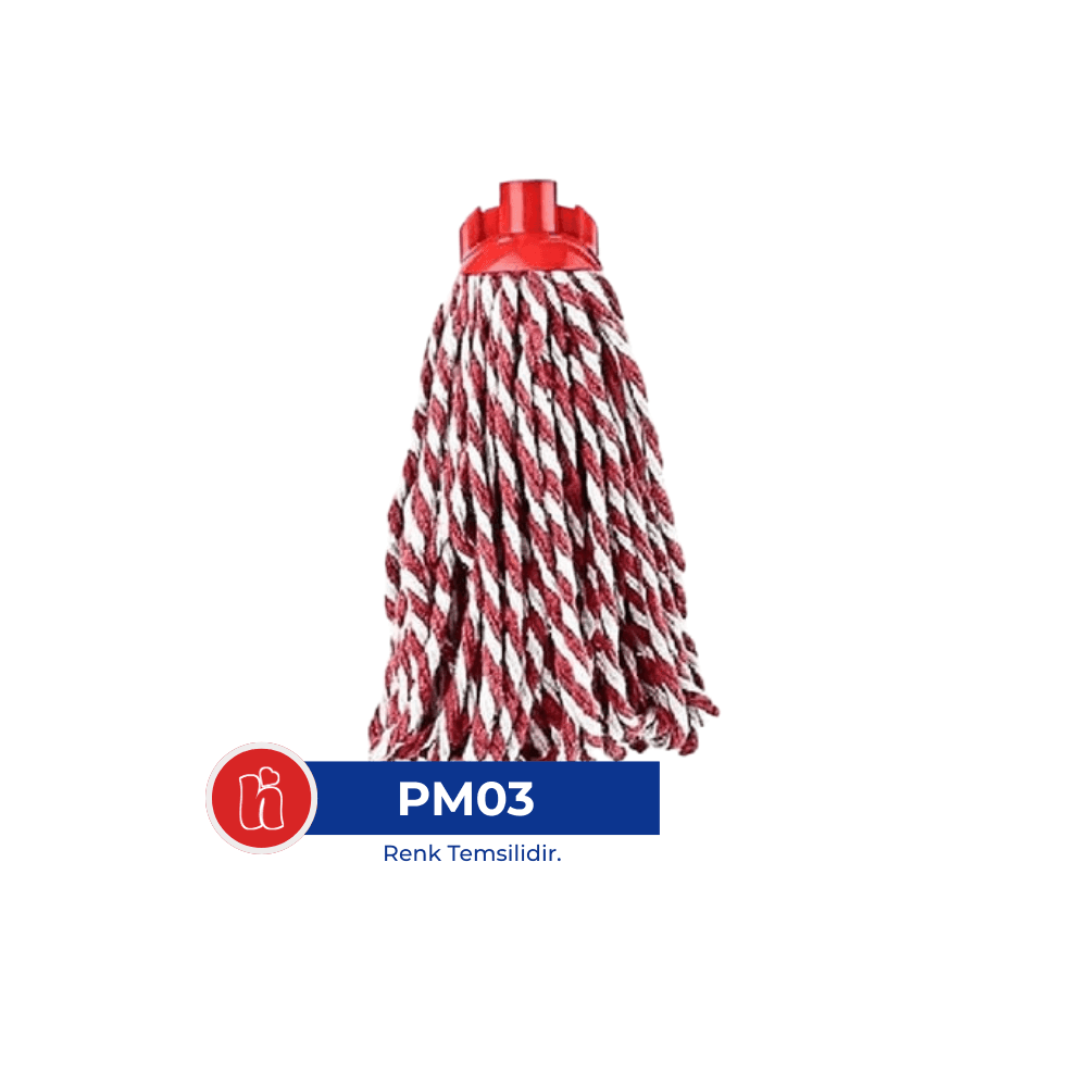 Elmop İp Püsküllü Paspas Mop PM 03