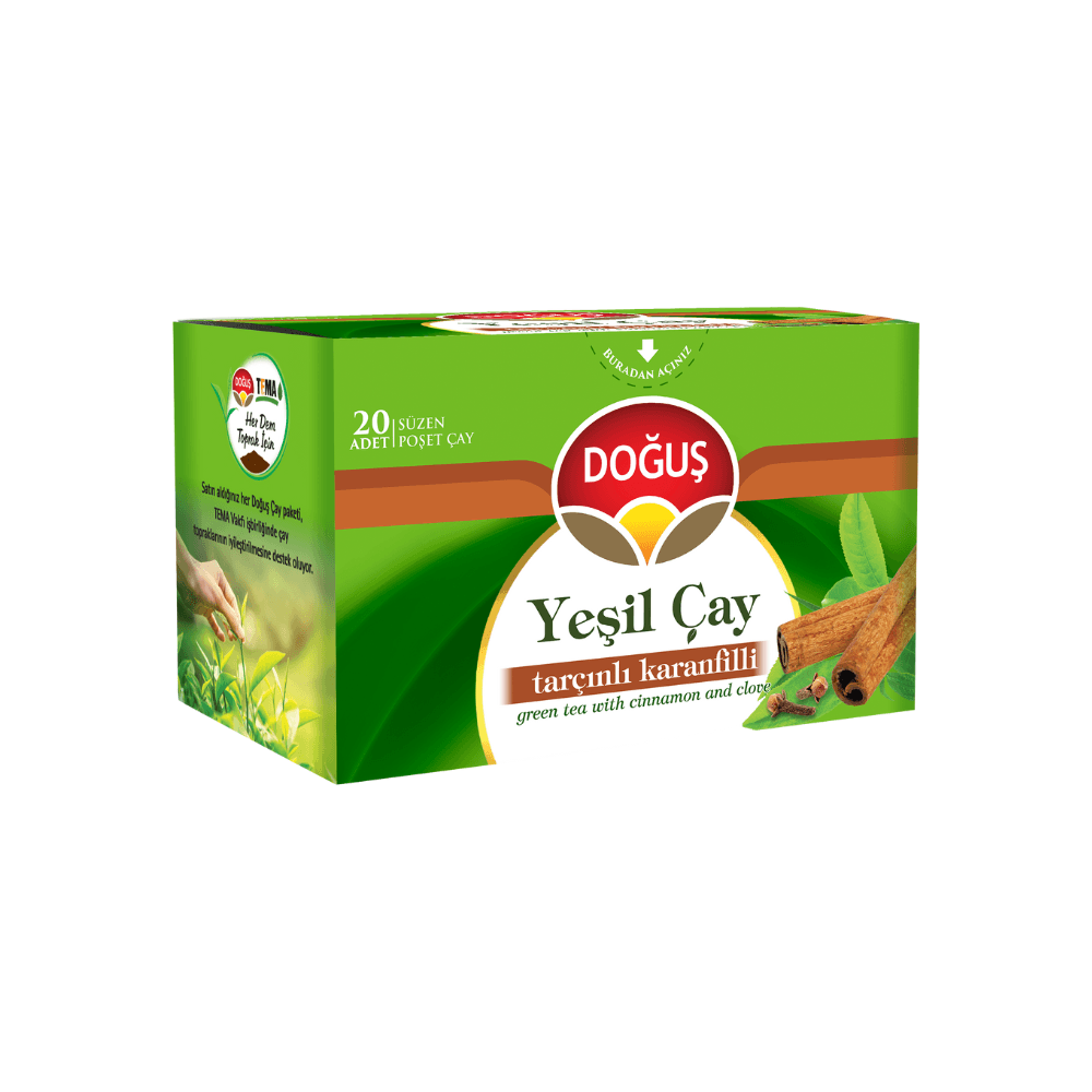 Doğuş Yeşil Çay Tarçın Karanfilli 20'li