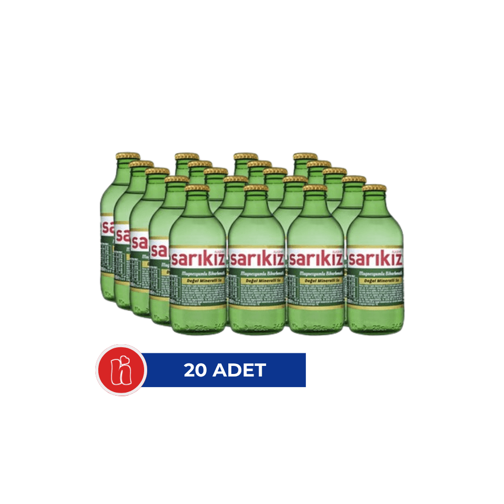 Sarıkız Sade Soda 20'li Paket