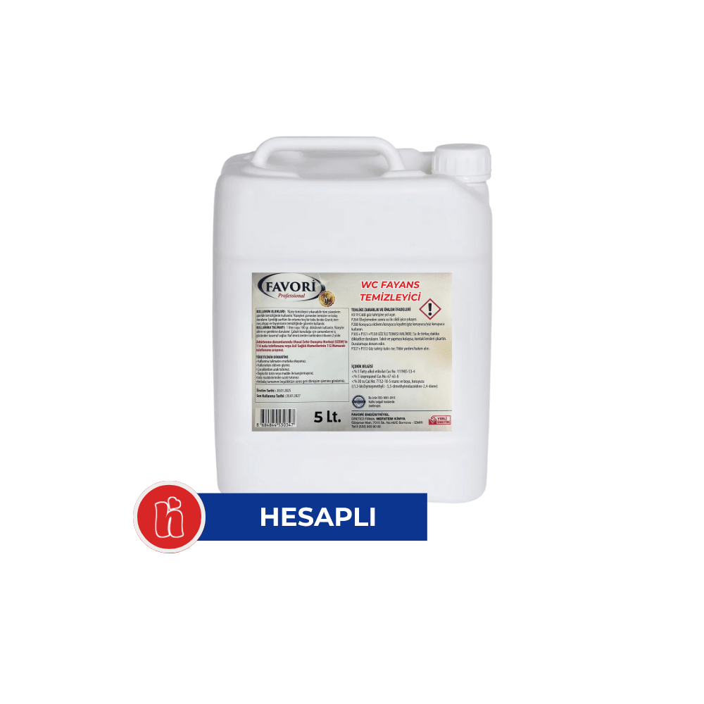 Favori WC Fayans Temizleyici – 5 kg