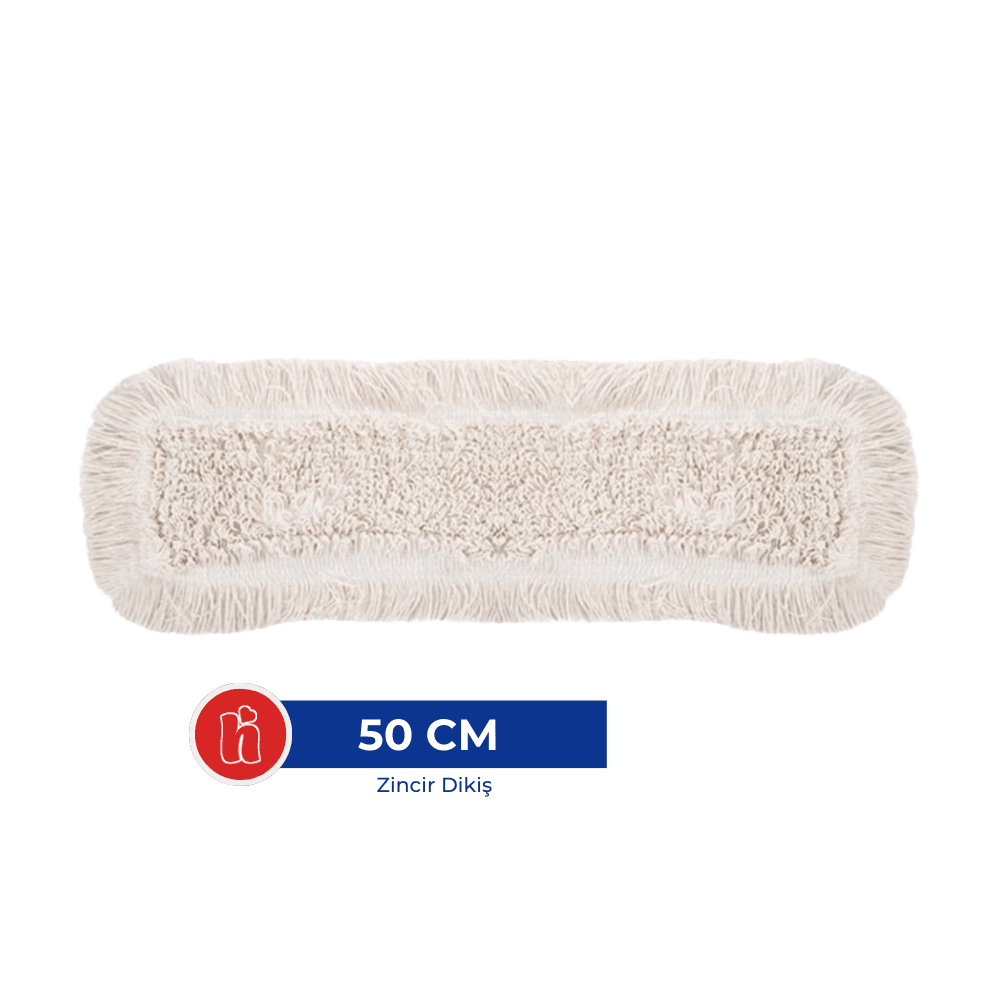 Nemli Mop Zincir Dikiş 50 cm