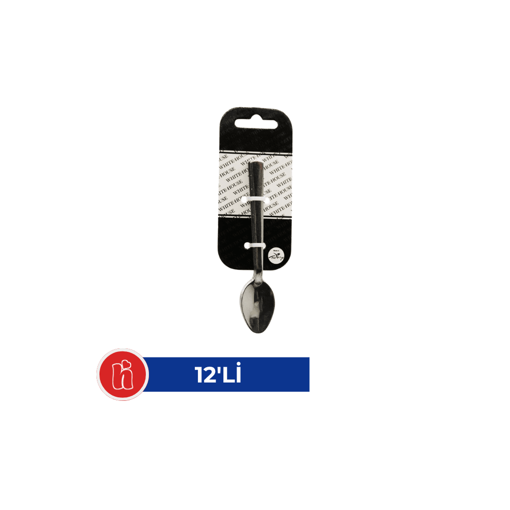 Çay Kaşığı Metal Eko 12'li Paket