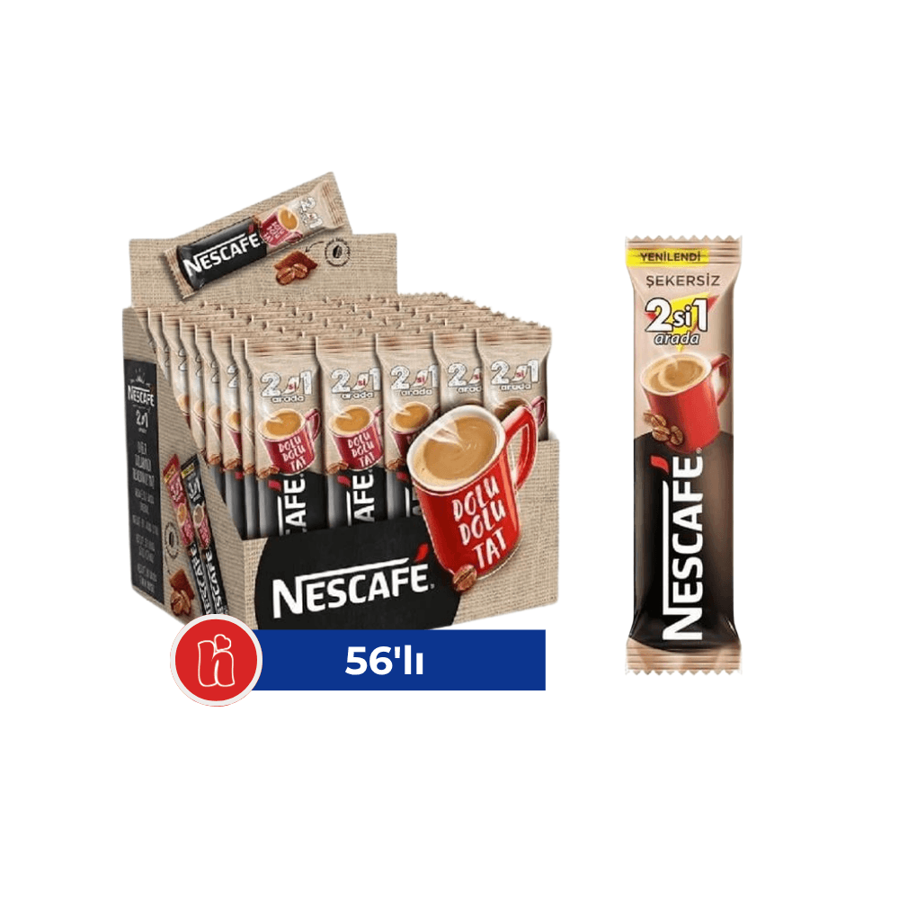 Nescafe 2'si 1 Arada - 56 Paket