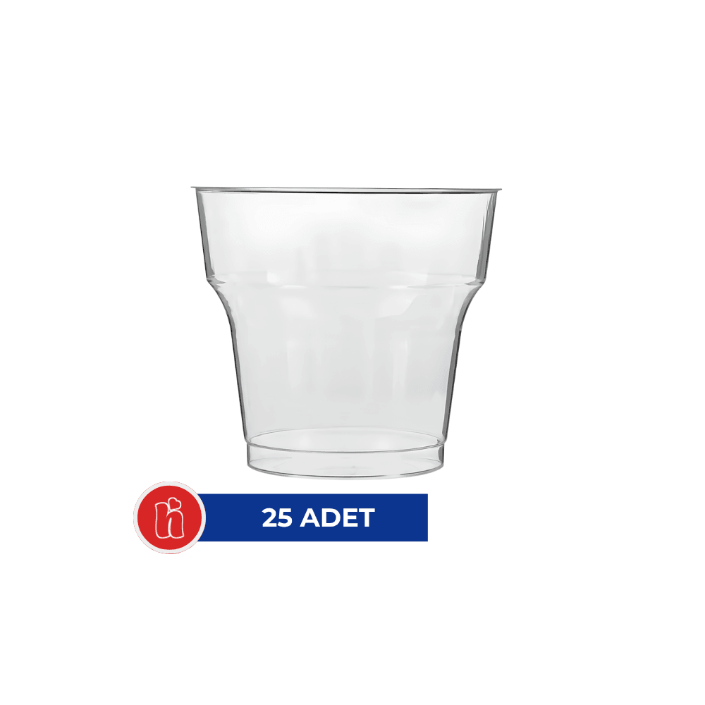 Stylish Kristal Bardak 25'li Paket