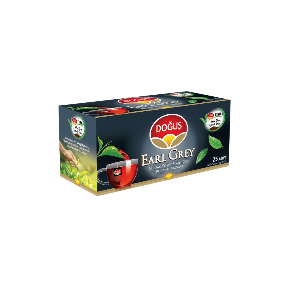 Doğuş Earl Grey Bardak Poşet Çay 25'li