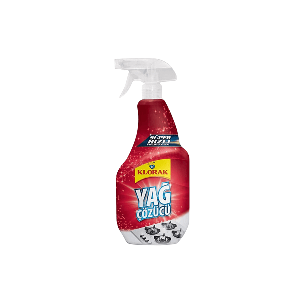 Klorak Yağ Çözücü Sprey - 750 ml