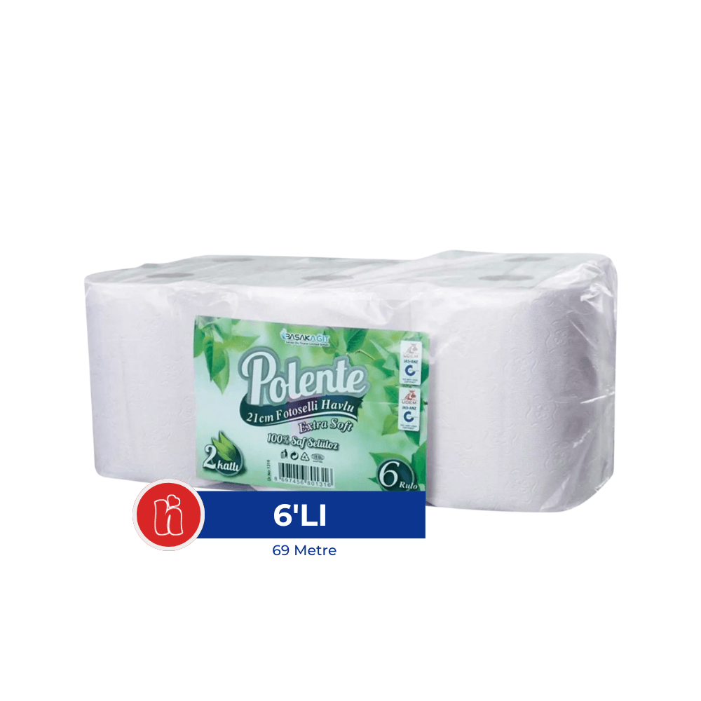 Polente 21 cm Hareketli Havlu Standar