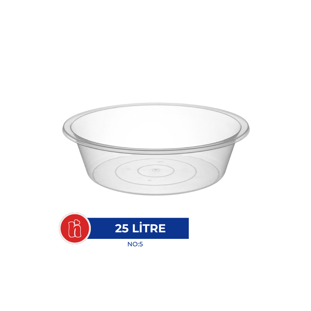 Leğen Şeffaf No: 3 - 15 Litre