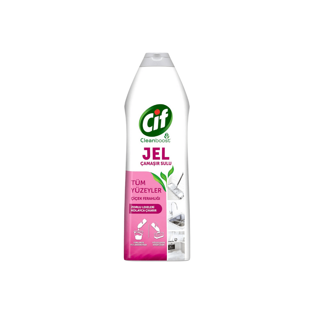 Cif Tüm Yüzeyler Jel Çiçek Ferahlığı 750 ml