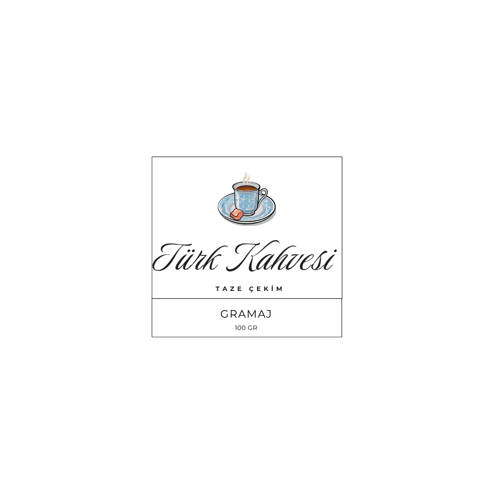 Taze Çekim Türk Kahvesi 100 gr