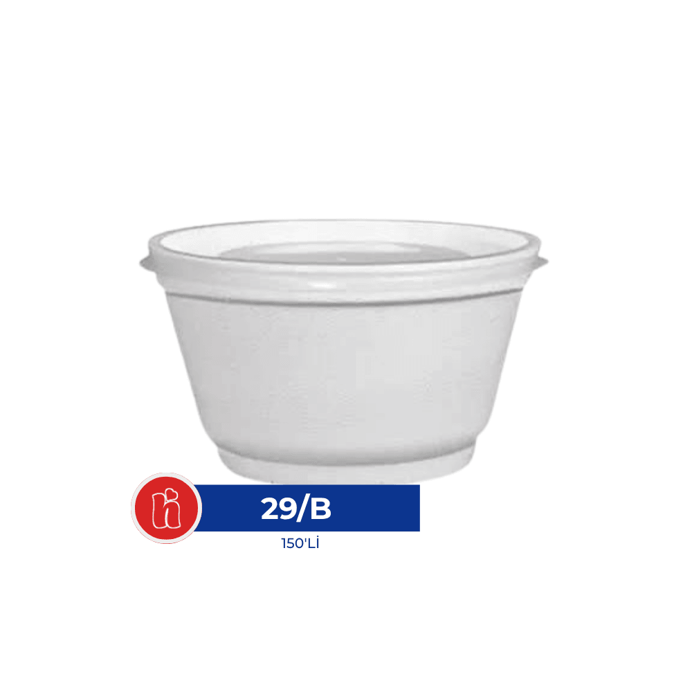 Mod 29 / B Köpük Kap Çorba Kasesi – 150'li Paket