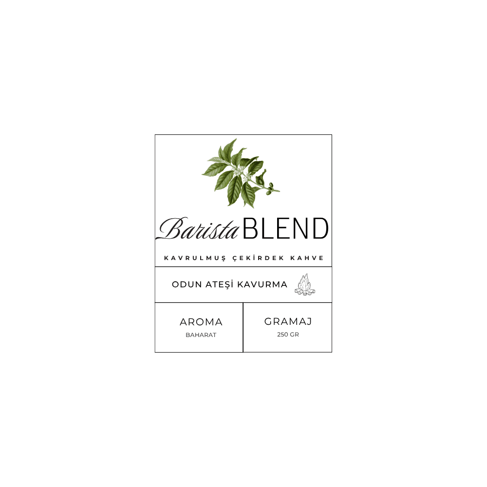 Filtre Barista Blend Kavrulmuş Çekirdek Kahve 250gr
