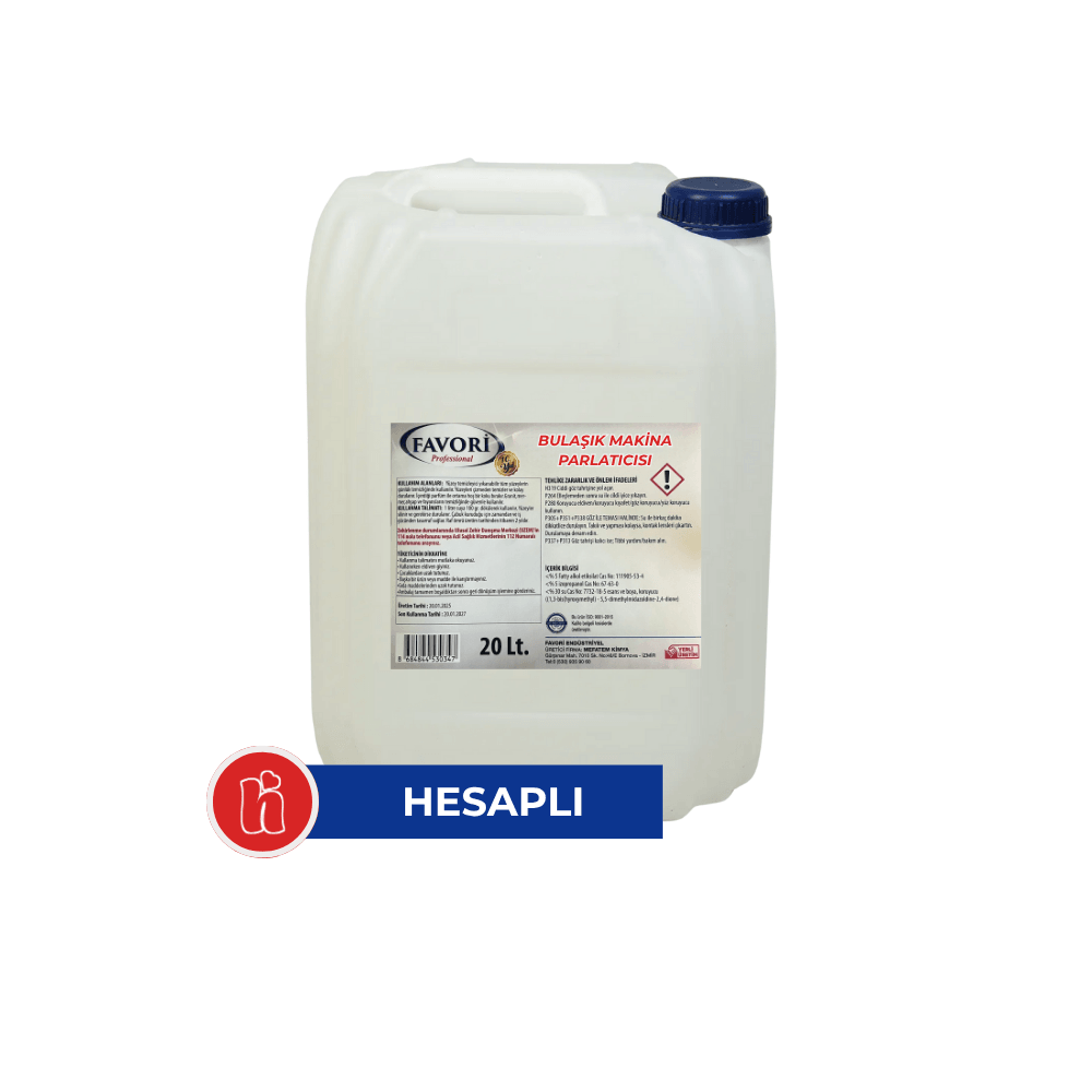 Favori Bulaşık Makinesi Parlatıcısı 20 kg
