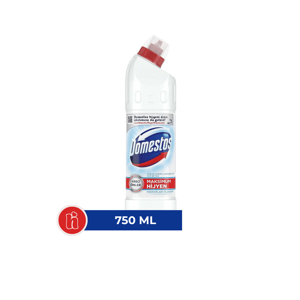 Domestos Çamaşır Suyu Kar Beyazı 750 ml