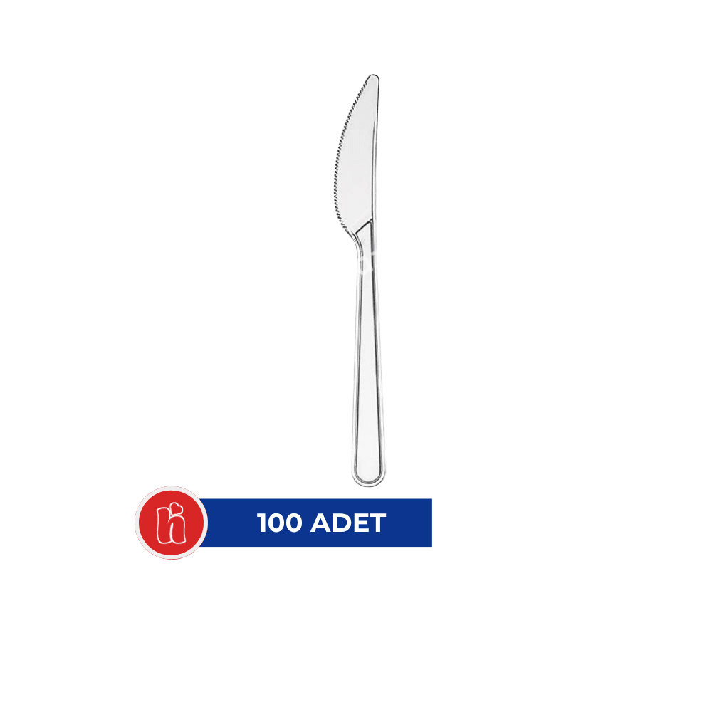 Lüks Plastik Bıçak 100 Adet