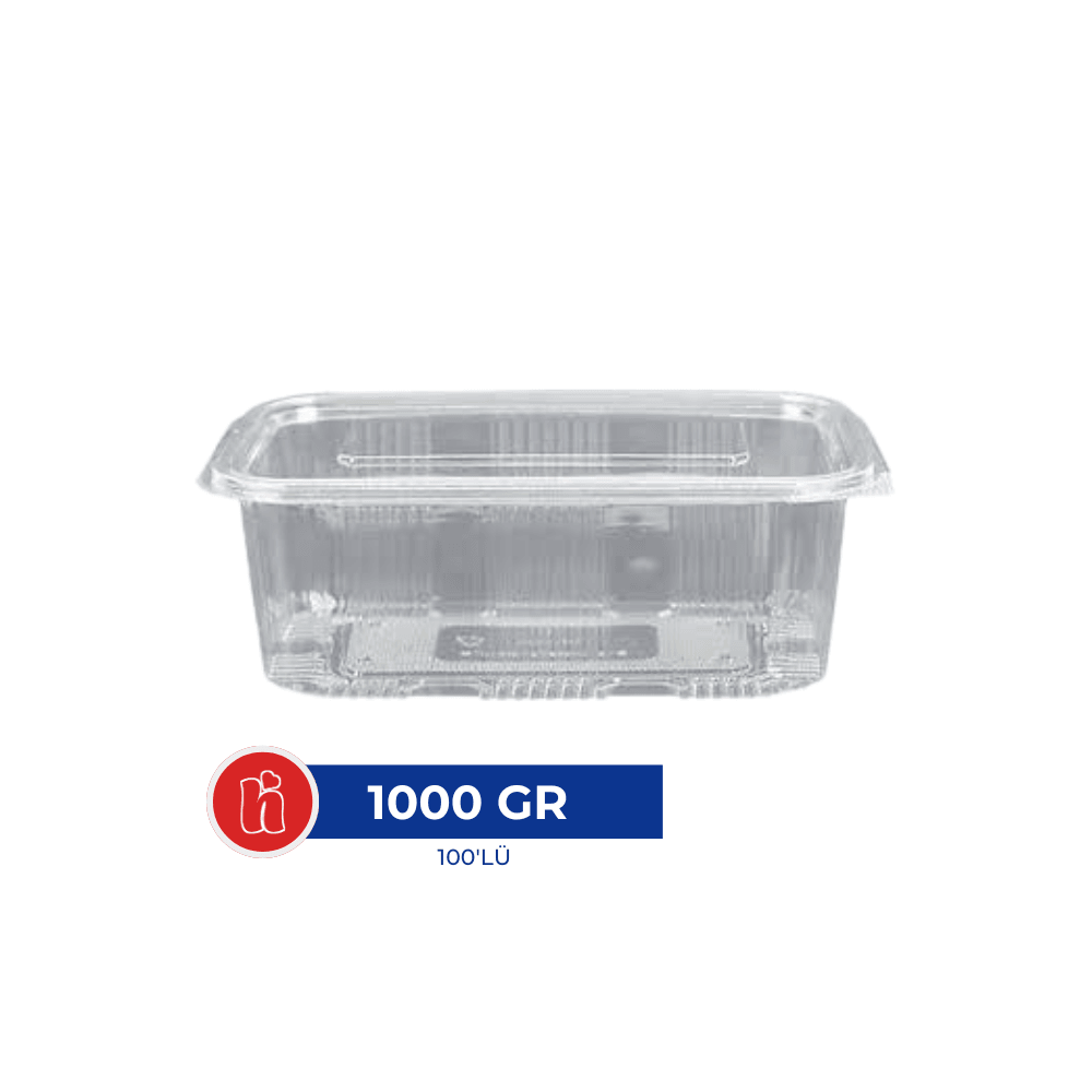 Vempi V07 Sızdırmaz Kap 1000 cc – 100'lü Paket