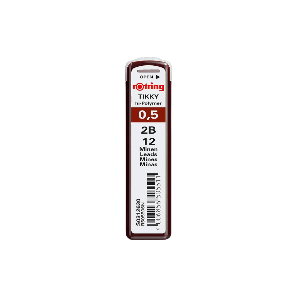 Rotring 0.5 mm 2B Hi-Polymer Kalem Ucu