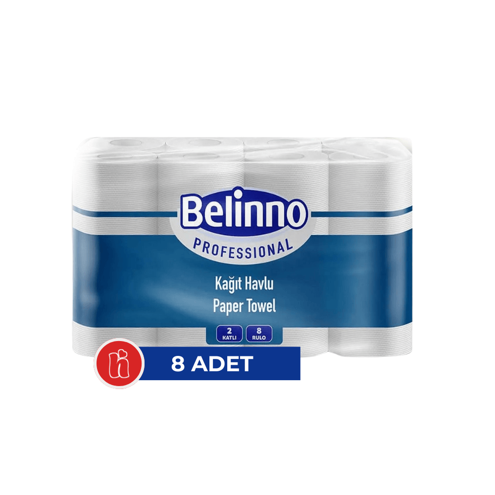 Belinno 8 'li Rulo Havlu