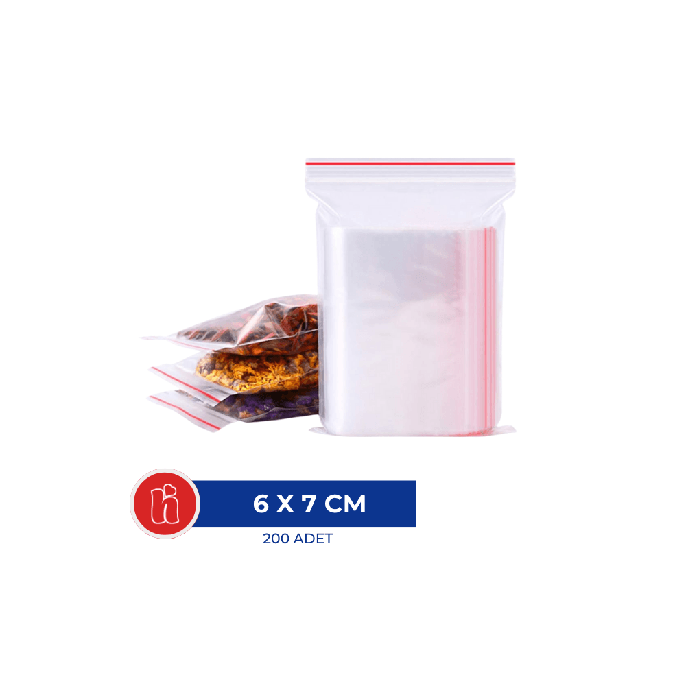 Kilitli Poşet 6x7 cm – 2000 Adet Kutu
