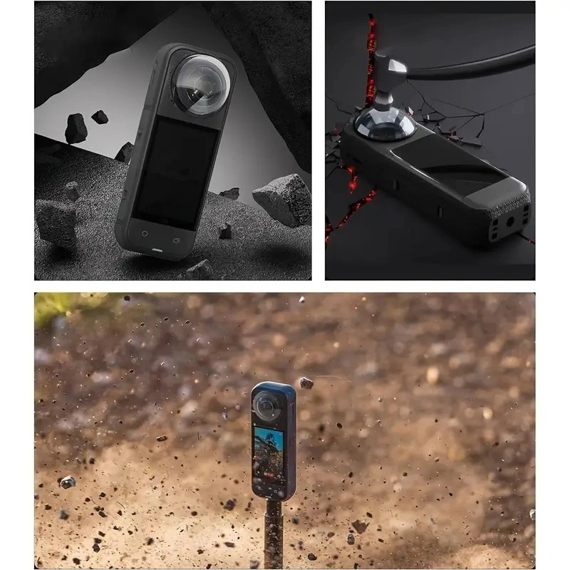 Teknoroket Insta360 X5 Lens Guard - Profesyonel Lens Koruma Kapağı  