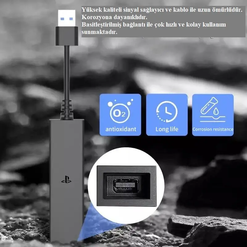PlayStation 5 PS VR Dönüştürücü Adaptör (PS5) | Teknoroket