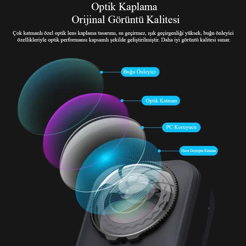 Teknoroket Insta360 X5 Lens Guard - Profesyonel Lens Koruma Kapağı  