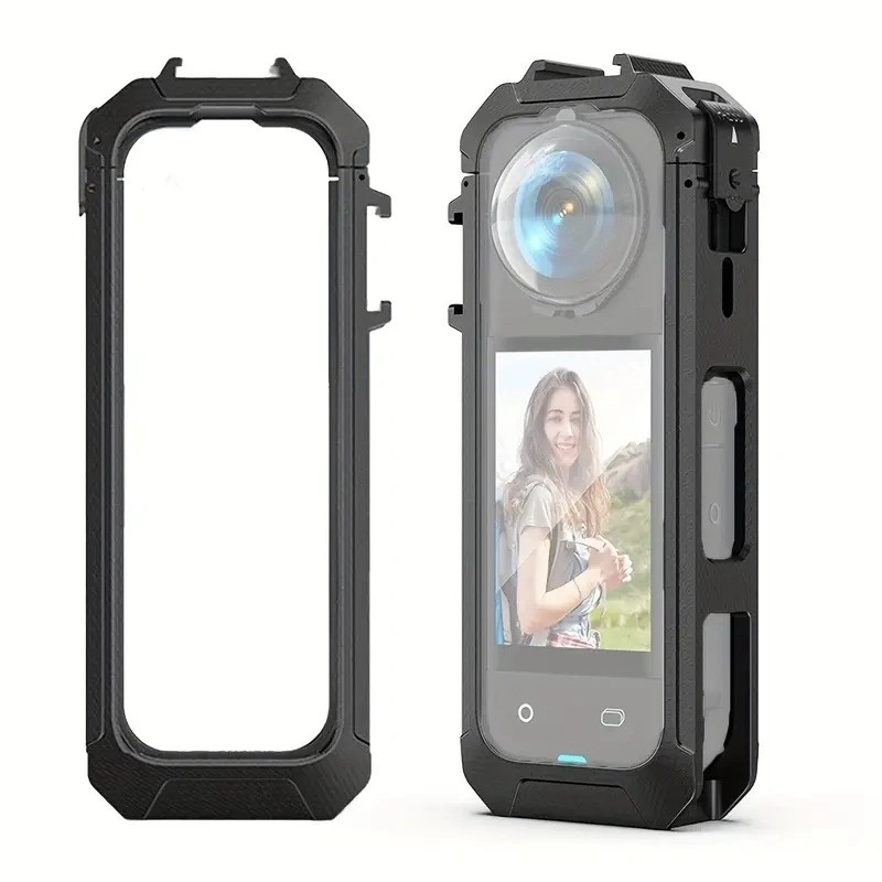 Teknoroket Insta360 X5 Sert Koruyucu Kafes –  Dayanıklı ve Güvenli