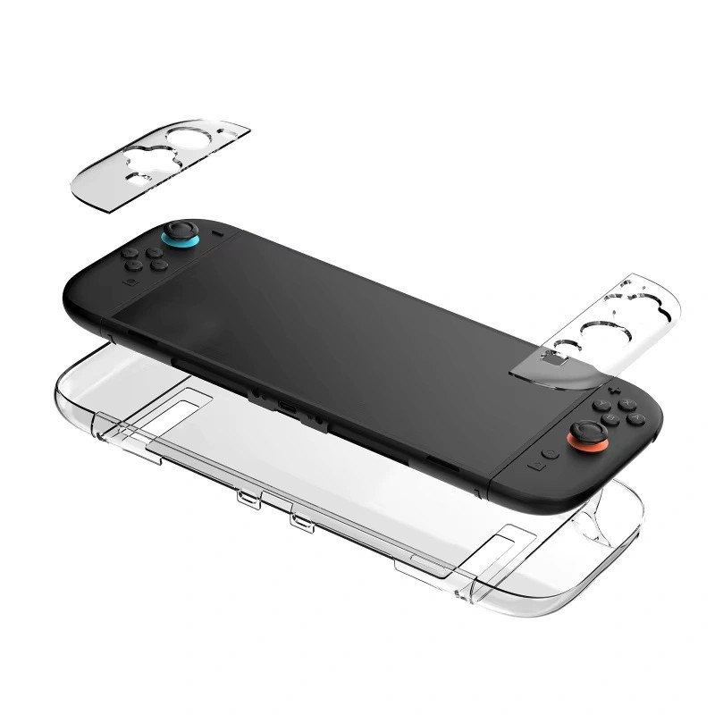 Teknoroket Nintendo Switch 2 Şok Emici Şeffaf Komple Kılıf – Maksimum Koruma, Şık Tasarım!