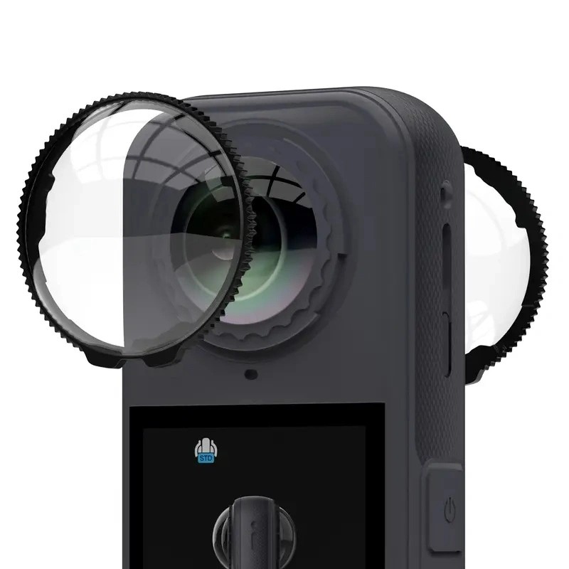 Teknoroket Insta360 X5 Lens Guard - Profesyonel Lens Koruma Kapağı  