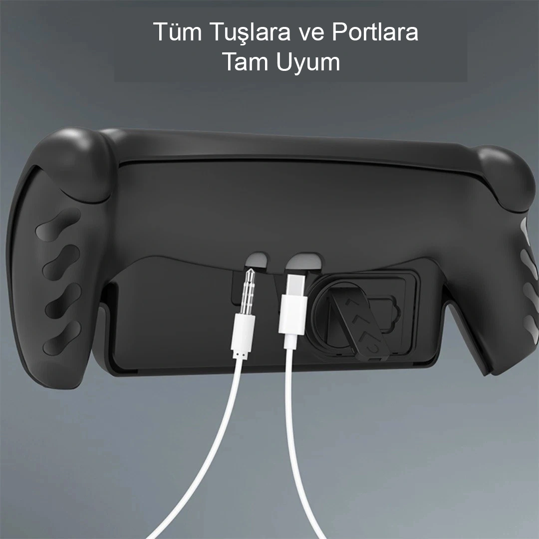Teknoroket Playstation Portal Şok Emici Sert Koruma Kabuğu – 360 Derece Koruma, Ayaklı Stand