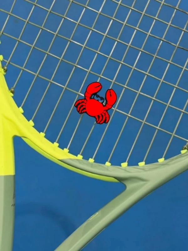 Tenis Titreşim Engelleyici Kırmızı Yengeç