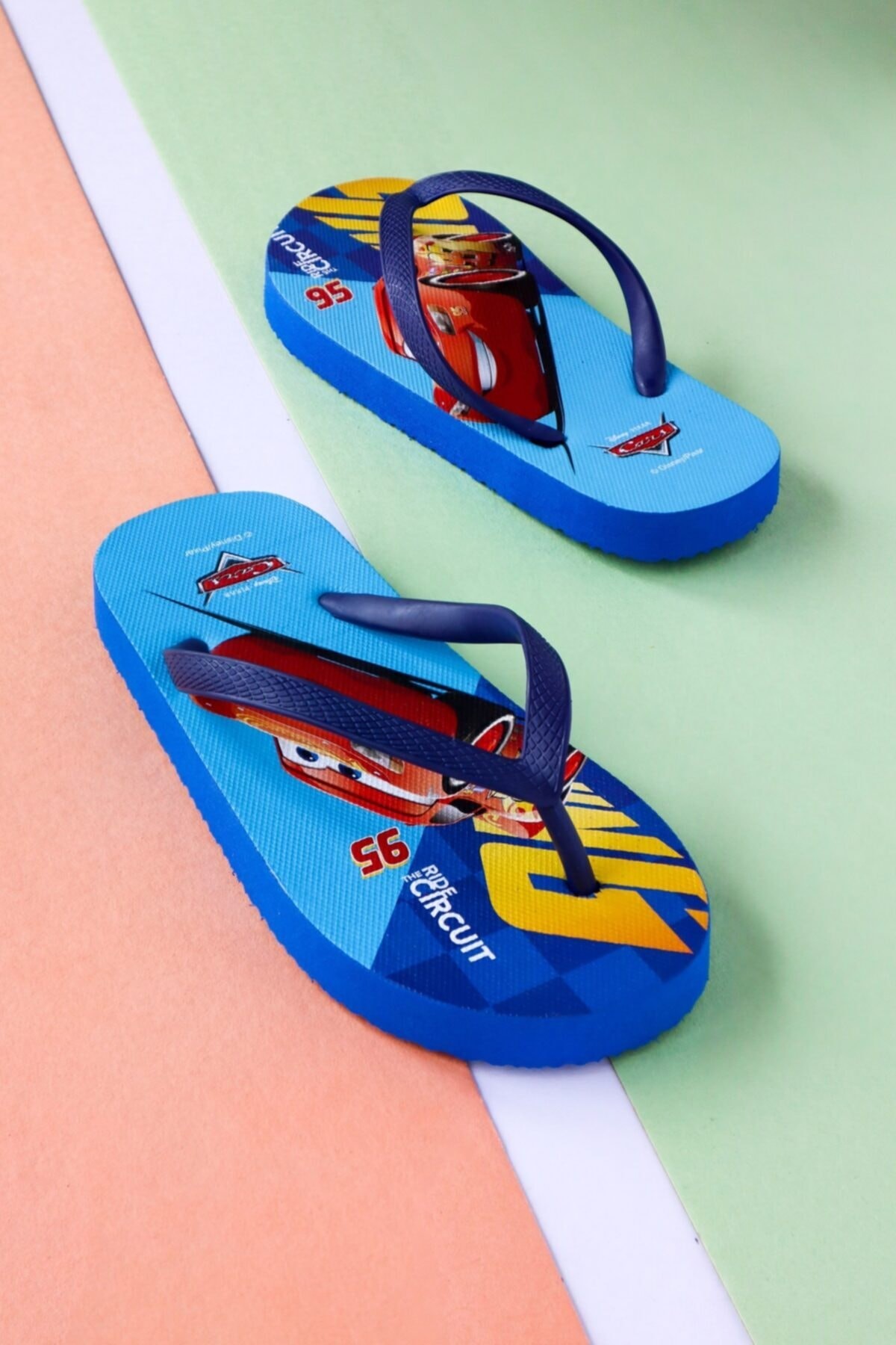 Çocuk Rahat Parmak Arası Plaj Terliği Flipflops - lacivert