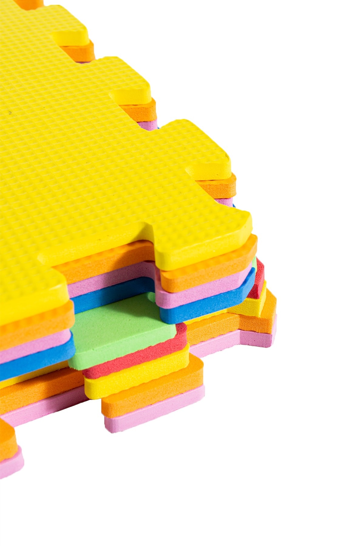 18 Parça Renkli Eğitici Evamat Puzzle Yer Karosu Oyuncak