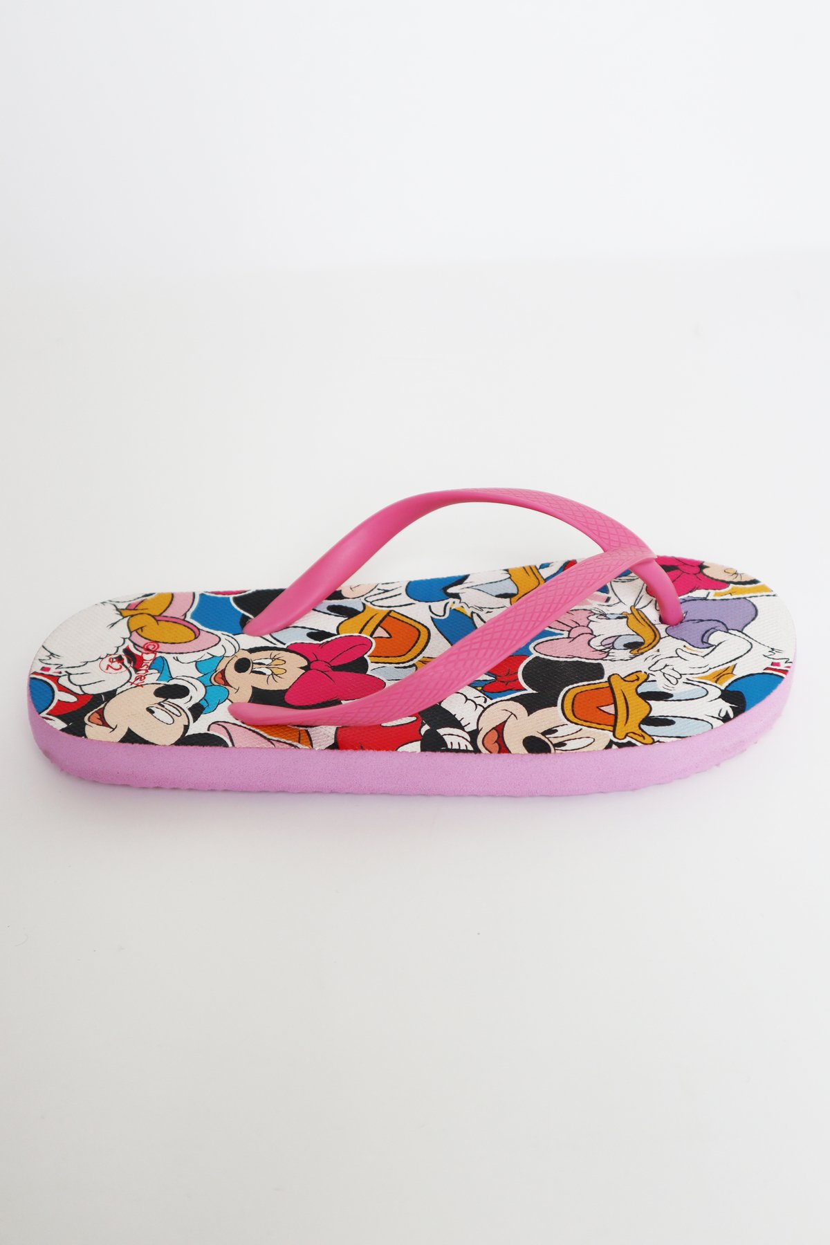 Minnie Mouse Rahat Parmak Arası Çocuk Plaj Terliği Flipflops - pembe