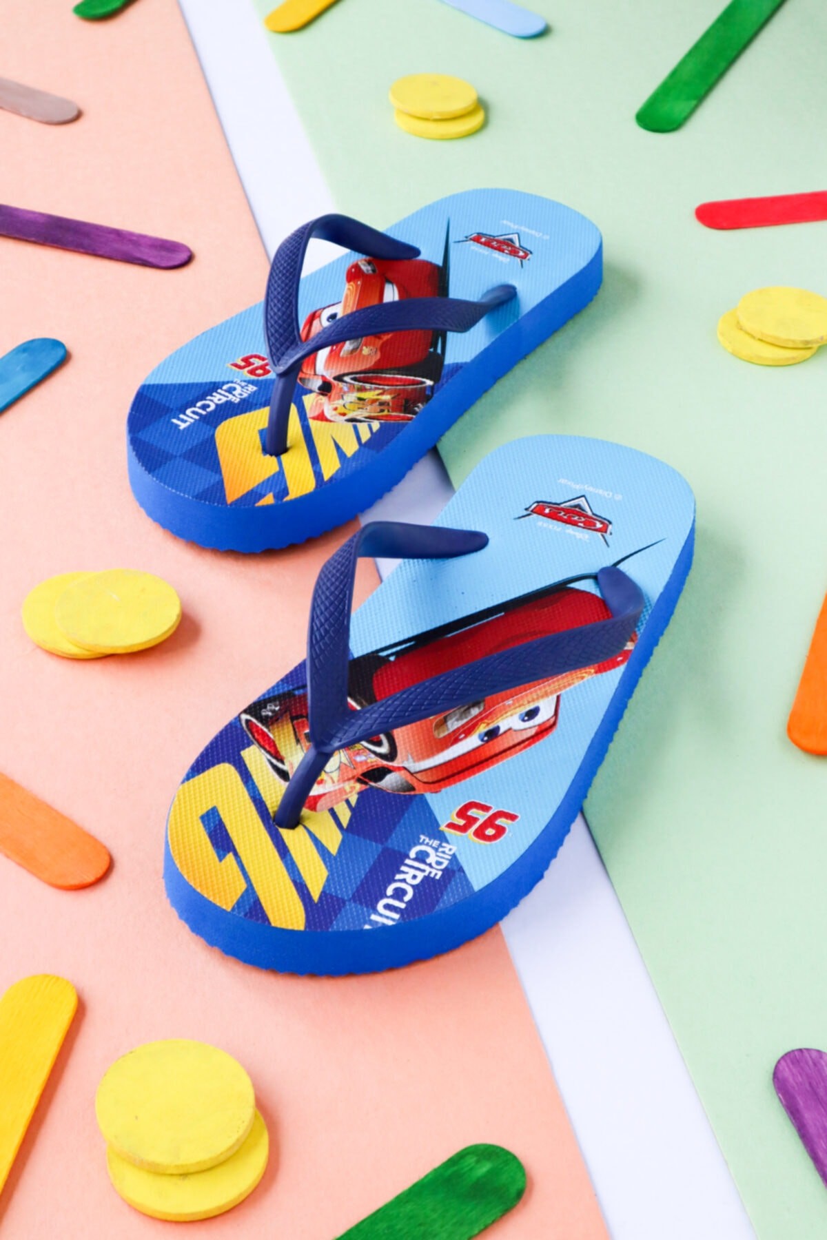 Çocuk Rahat Parmak Arası Plaj Terliği Flipflops - lacivert