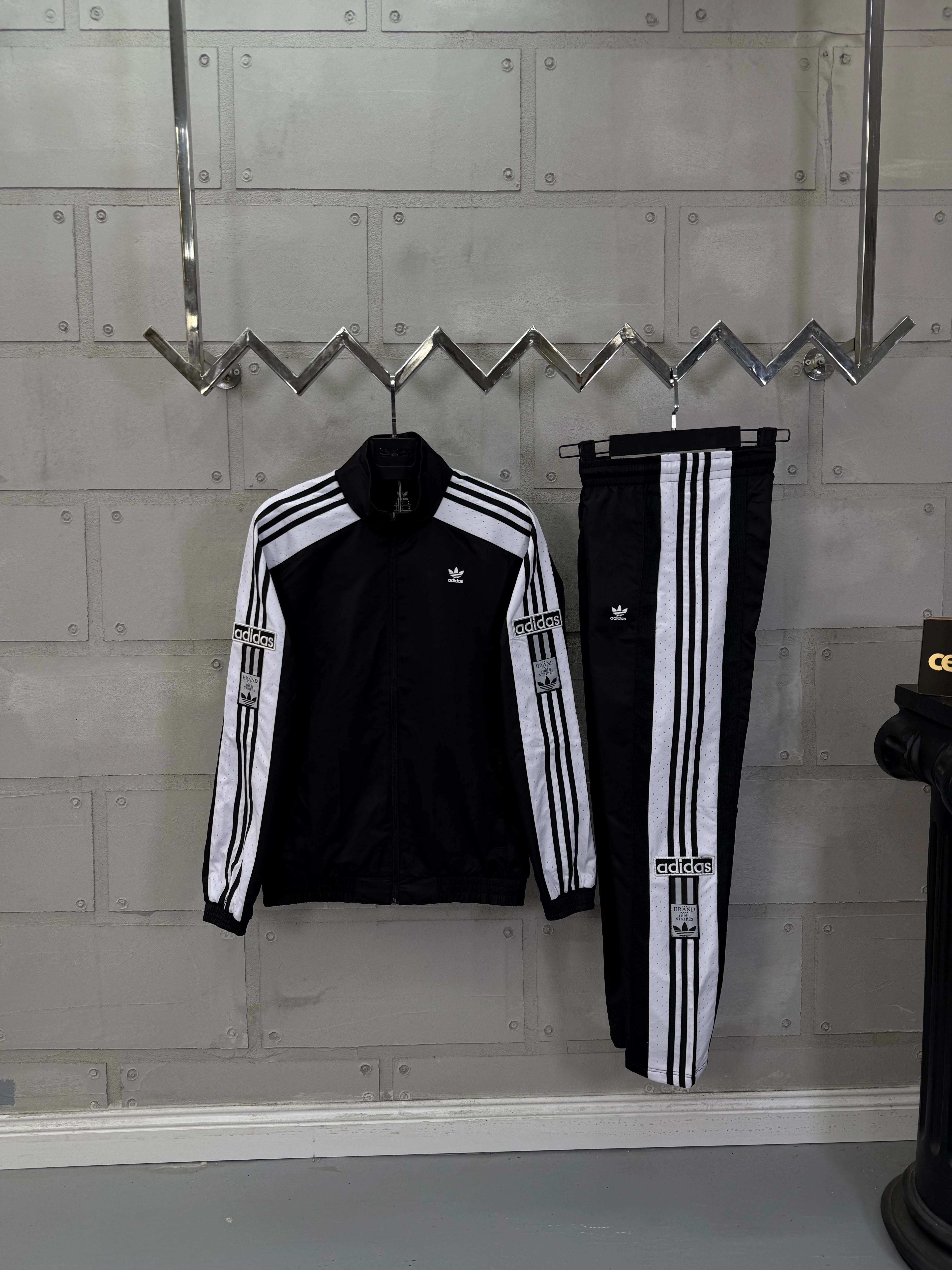 Ads Vintage Eşofman Takım Siyah