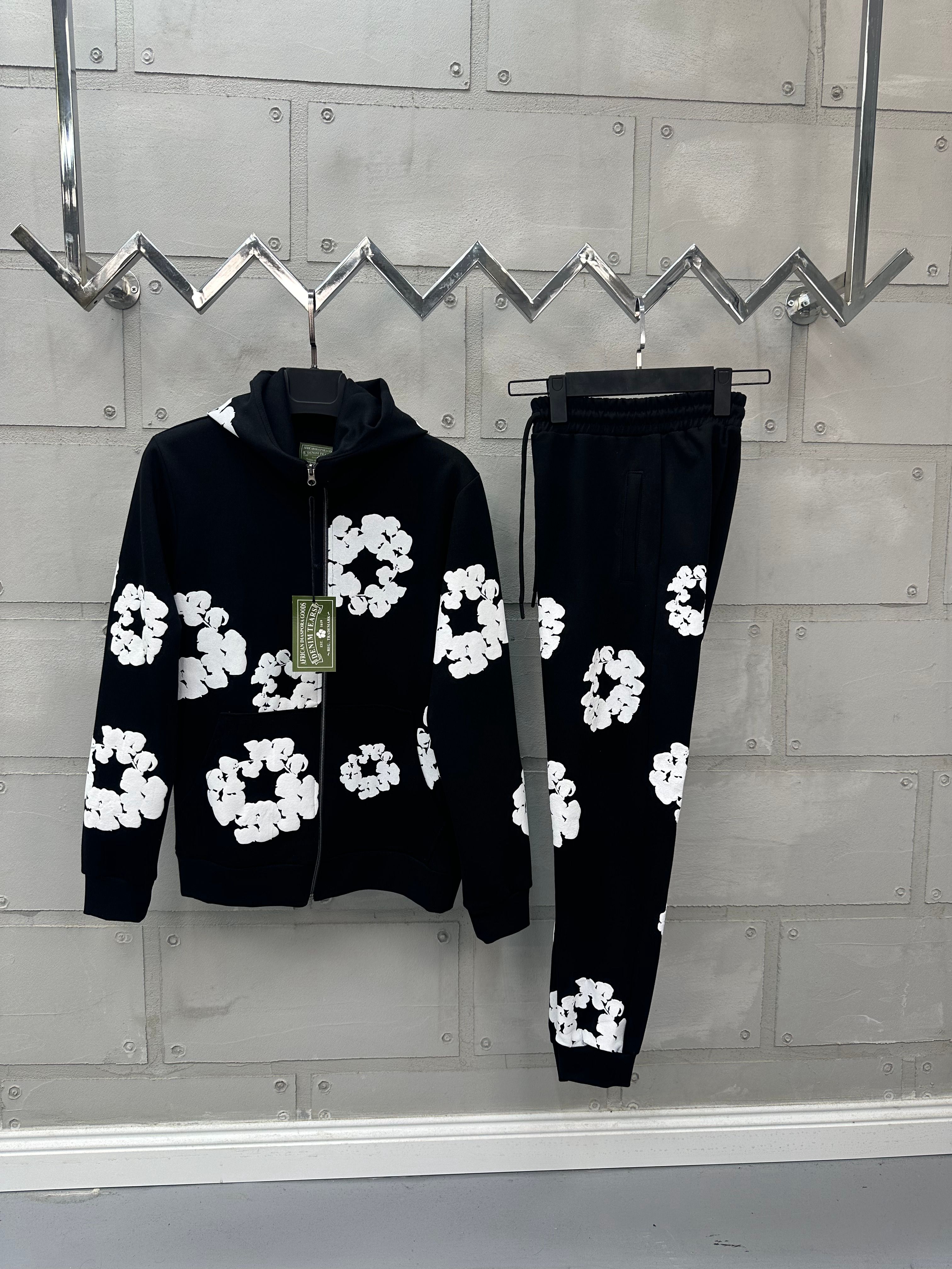 Denim Tears Siyah New Sezon